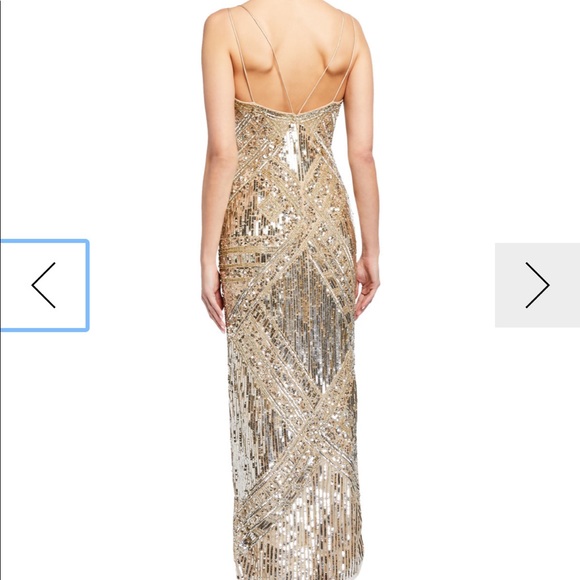 Aidan Mattox Beaded Gown - Picture 2 of 9